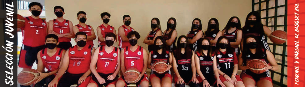 Selección femenil y baronil de basquet bol-2022